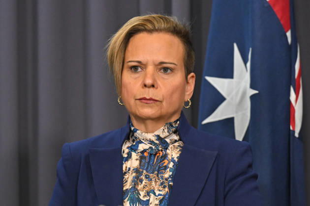 MICHELLE ROWLAND PFAS PRESSER, Attorney-General Michelle Rowland at a press conference at Parliament House in Canberra, Thursday, May 28, 2026. ( NO ARCHIVING CANBERRA ACT AUSTRALIA  Copyright: xMICKxTSIKASx 20260528171207696167