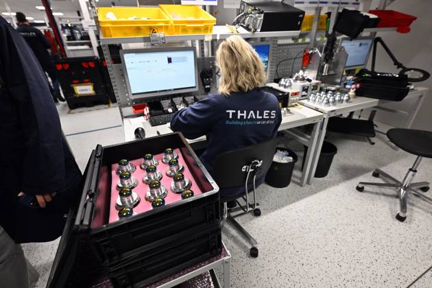 A press visit is organized to the Thales rocket systems production site in Herstal, on Thursday 28 May 2026. French aerospace and defence corporation Thales Group is presenting their SkyDefender missile defence system.  ERICxLALMAND 175246509