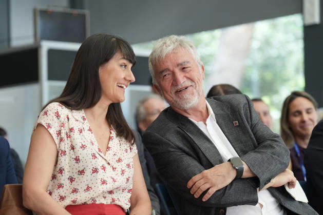 The Barcelona Supercomputing Center presents the MareNostrum Ona quantum computer in Barcelona The director of the BSC Mateo Valero d , and the Secretary of State for Digitalization and AI, María González Veracruz i , during the official presentation ceremony and subsequent media attention, at the facilities of the Plaza Eusebi Güell, on May 28, 2026, in Barcelona, Catalonia Spain The technical and institutional meeting brings together the Minister of Research of the Generalitat, the Secretaries of State for Science and Digitalization, the Director of the BSC and the Rector of the UPC to present the operational capabilities of this advanced computing infrastructure, a milestone that reinforces the scientific leadership of the region in the Copyright: xDavidxZorrakinox 7555990