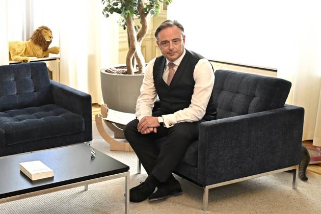 Bart De Wever meets the new hungarian PM Péter Magyar BRUSSELS, BELGIUM - MAY 28 : Bart De Wever meets the new hungarian PM Péter Magyar on May 28, 2026 in Brussels, Belgium, 28 05 2026 Brussels Belgium  Copyright: xDidierxLebrunx