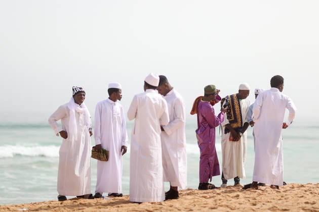 Eid al-Adha prayer on the beach in Dakar DAKAR, SENEGAL - MAY 28: Followers of the Layene order perform the Eid al-Adha prayer dressed in white on the beach in Dakar, Senegal where the first day of Eid al-Adha is being observed today on May 28, 2026. In the Yoff district of the capital Dakar, thousands gathered on the beach around the tomb of Seydina Limamou Laye, the founder of the Layene order, for the Eid prayer. Cem Ozdel Anadolu Dakar Senegal. Editorial use only. Please get in touch for any other usage.  Copyright: x2026xAnadoluxCemxOzdelx