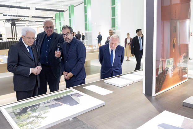 May 28, 2026, Rome, Rome, Italy: President Sergio Mattarella during his visit to the exhibition The Vitality of Italian Architecture 1946-2026 , Rome, 28 05 2026