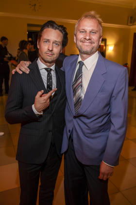 ABB NEWFACES- Tom Schilling und Robert Stadlober zu Gast auf der Party bei der Verleihung der Bunte New Faces Award Film im Delphi Filmpalast am Zoo am 28.05.2026 in Berlin Berlin Deutschland