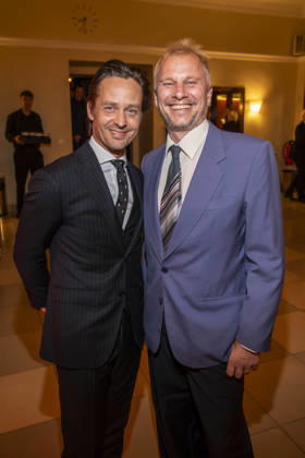 ABB NEWFACES- Tom Schilling und Robert Stadlober zu Gast auf der Party bei der Verleihung der Bunte New Faces Award Film im Delphi Filmpalast am Zoo am 28.05.2026 in Berlin Berlin Deutschland