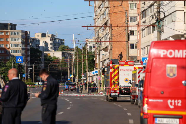 Russian drone crashes into apartment building in Romania Aftermath of a russian drone hitting an apartment building in Galati (215 km to Bucharest), Romania, May 29, 2026. The drone crashed in the eastern city of Galati. Stringer Imago Images Copyright: xx