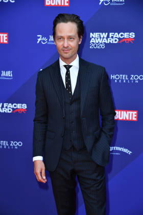 Tom Schilling beim 28. Bunte New Faces Award im Delphi-Filmpalast in Berlin am 28.05.2026