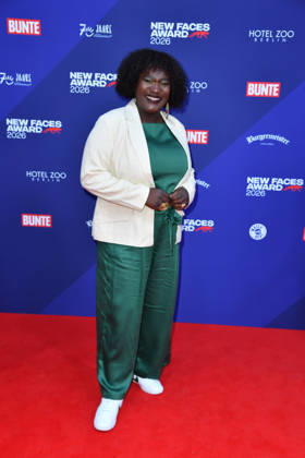 Thelma Buabeng beim 28. Bunte New Faces Award im Delphi-Filmpalast in Berlin am 28.05.2026
