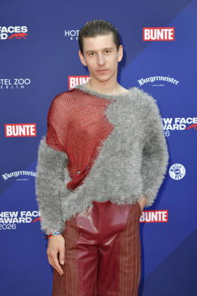 Lorenz Hochhuth bei der Verleihung der Bunte New Faces Awards Film 2026 im Delphi Filmpalast. Berlin, 28.05.2026