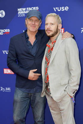 Christoph Müller und Marco Kreuzpaintner bei der Verleihung der Bunte New Faces Awards Film 2026 im Delphi Filmpalast. Berlin, 28.05.2026