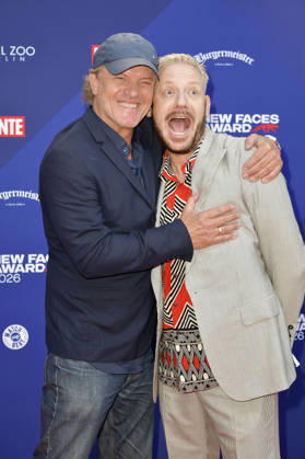 Christoph Müller und Marco Kreuzpaintner bei der Verleihung der Bunte New Faces Awards Film 2026 im Delphi Filmpalast. Berlin, 28.05.2026
