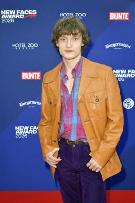 Claude Heinrich bei der Verleihung der Bunte New Faces Awards Film 2026 im Delphi Filmpalast. Berlin, 28.05.2026