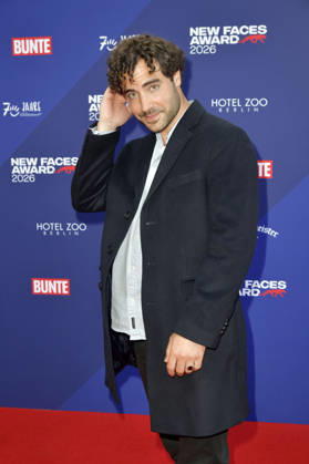 Giovanni Funiati bei der Verleihung der Bunte New Faces Awards Film 2026 im Delphi Filmpalast. Berlin, 28.05.2026