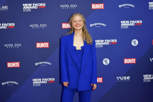 Kya-Celina Barucki bei der Verleihung der Bunte New Faces Awards Film 2026 im Delphi Filmpalast. Berlin, 28.05.2026