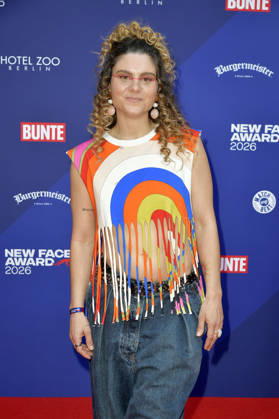 Christina Schindler bei der Verleihung der Bunte New Faces Awards Film 2026 im Delphi Filmpalast. Berlin, 28.05.2026