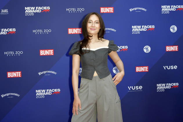 Alison Kuhn bei der Verleihung der Bunte New Faces Awards Film 2026 im Delphi Filmpalast. Berlin, 28.05.2026