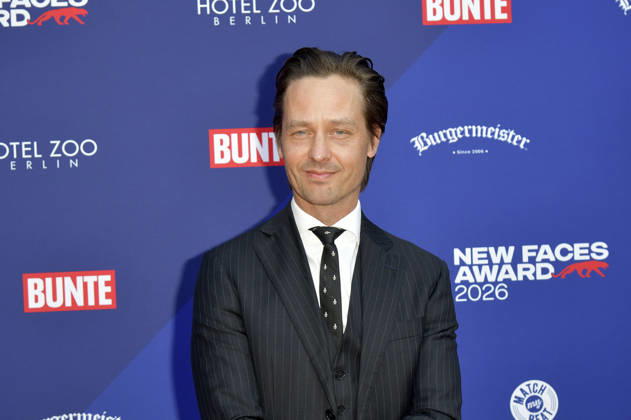 Tom Schilling bei der Verleihung der Bunte New Faces Awards Film 2026 im Delphi Filmpalast. Berlin, 28.05.2026