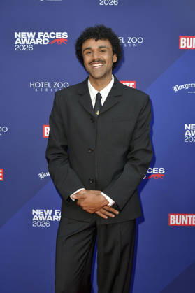 Langston Uibel bei der Verleihung der Bunte New Faces Awards Film 2026 im Delphi Filmpalast. Berlin, 28.05.2026