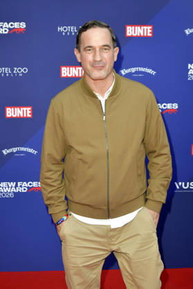 Sönke Möhring bei der Verleihung der Bunte New Faces Awards Film 2026 im Delphi Filmpalast. Berlin, 28.05.2026