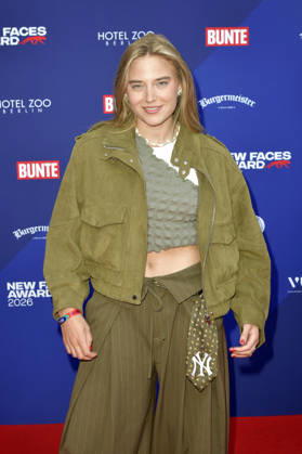 Greta Hirsch bei der Verleihung der Bunte New Faces Awards Film 2026 im Delphi Filmpalast. Berlin, 28.05.2026