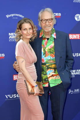 Reiner Schöne mit Ehefrau Anja Schöne bei der Verleihung der Bunte New Faces Awards Film 2026 im Delphi Filmpalast. Berlin, 28.05.2026
