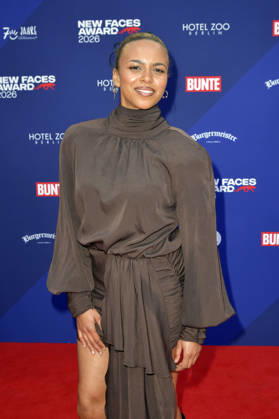 Aminata Belli bei der Verleihung der Bunte New Faces Awards Film 2026 im Delphi Filmpalast. Berlin, 28.05.2026