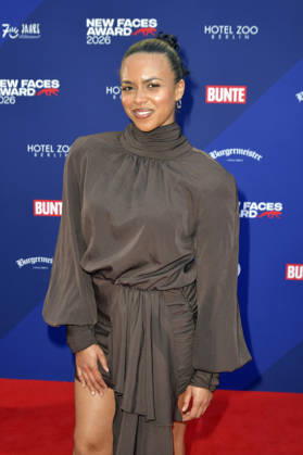 Aminata Belli bei der Verleihung der Bunte New Faces Awards Film 2026 im Delphi Filmpalast. Berlin, 28.05.2026