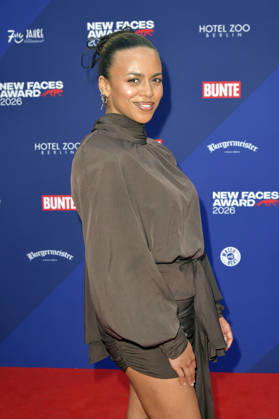Aminata Belli bei der Verleihung der Bunte New Faces Awards Film 2026 im Delphi Filmpalast. Berlin, 28.05.2026