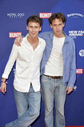Oskar Belton und Emil Belton bei der Verleihung der Bunte New Faces Awards Film 2026 im Delphi Filmpalast. Berlin, 28.05.2026