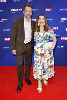 Tibor Wolf und Claudia Campus bei der Verleihung der Bunte New Faces Awards Film 2026 im Delphi Filmpalast. Berlin, 28.05.2026