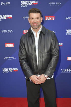 Jay Khan bei der Verleihung der Bunte New Faces Awards Film 2026 im Delphi Filmpalast. Berlin, 28.05.2026