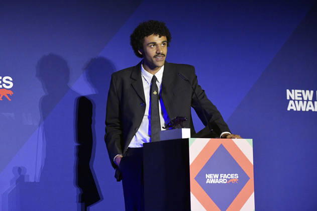 Langston Uibel bei der Verleihung der Bunte New Faces Awards Film 2026 im Delphi Filmpalast. Berlin, 28.05.2026