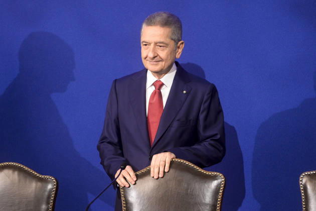 IPA85155508 - Rome Bank of Italy Annual Report on 2025. Final remarks by the Governor - pictured is Fabio Panetta  Copyright: xSTEFANOxCAROFEIx xSTEFANOxCAROFEIx xFOTOGRAMMAx 85155508