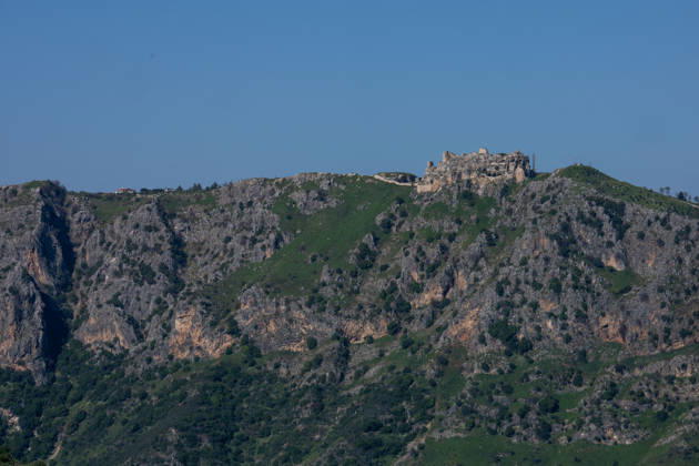File : Beaufort Castle in South Lebanon File photo of forteresse of Beaufort or Belfort Castle, known also locally as Qal at al-Shaqif, a Crusader fortress in Nabatieh Governorate, Southern Lebanon, seen on April 25, 2026. Photo by Ammar Abd Rabbo ABACAPRESS.COM  Copyright: xAbdxRabboxAmmar ABACAx