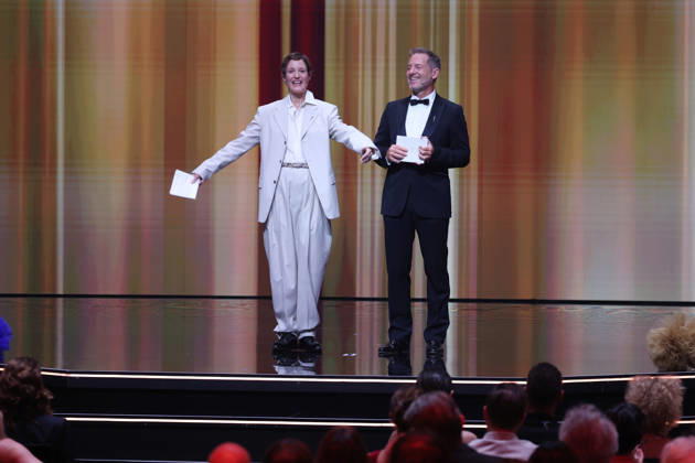 DEUTSCHER FILMPREIS 2026 - SHOW Vicky Krieps und Florian Gallenberger bei der Verleihung DEUTSCHER FILMPREIS 2026 in Berlin Copyright: xEventpressxFuhrx