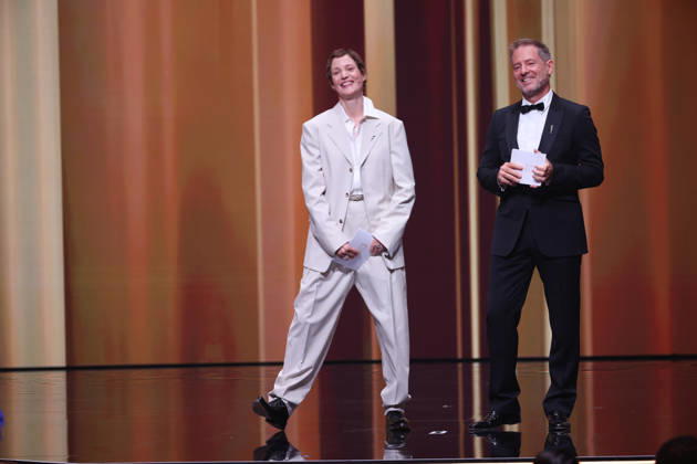 DEUTSCHER FILMPREIS 2026 - SHOW Vicky Krieps und Florian Gallenberger bei der Verleihung DEUTSCHER FILMPREIS 2026 in Berlin Copyright: xEventpressxFuhrx