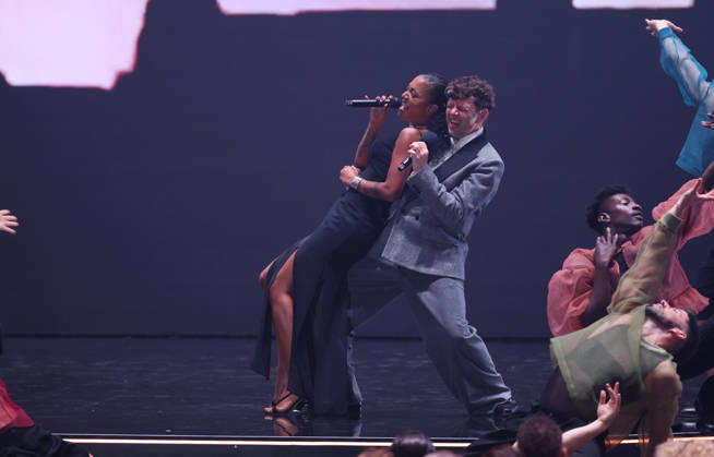 DEUTSCHER FILMPREIS 2026 - SHOW Christian Friedel und Lary bei der Verleihung DEUTSCHER FILMPREIS 2026 in Berlin Copyright: xEventpressxFuhrx