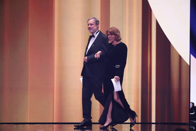 DEUTSCHER FILMPREIS 2026 - SHOW Senta Berger & Michael Wittenborn Laudatoren BESTE WEIBLICHE NEBENROLLE bei der Verleihung DEUTSCHER FILMPREIS 2026 in Berlin Copyright: xEventpressxFuhrx