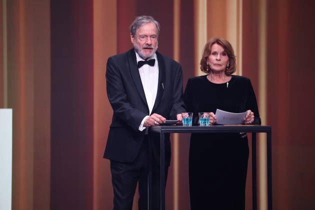DEUTSCHER FILMPREIS 2026 - SHOW Senta Berger & Michael Wittenborn Laudatoren BESTE WEIBLICHE NEBENROLLE bei der Verleihung DEUTSCHER FILMPREIS 2026 in Berlin Copyright: xEventpressxFuhrx
