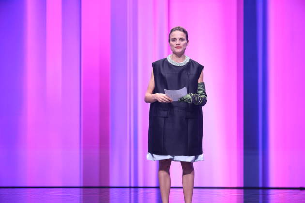 DEUTSCHER FILMPREIS 2026 - SHOW Mala Emde Laudatorin BESTES KOSTÜMBILD bei der Verleihung DEUTSCHER FILMPREIS 2026 in Berlin Copyright: xEventpressxFuhrx