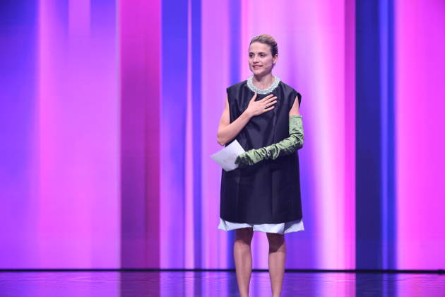 DEUTSCHER FILMPREIS 2026 - SHOW Mala Emde Laudatorin BESTES KOSTÜMBILD bei der Verleihung DEUTSCHER FILMPREIS 2026 in Berlin Copyright: xEventpressxFuhrx