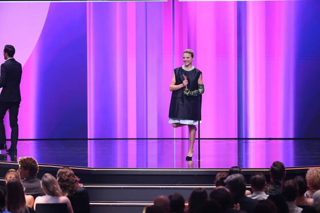 DEUTSCHER FILMPREIS 2026 - SHOW Mala Emde Laudatorin BESTES KOSTÜMBILD bei der Verleihung DEUTSCHER FILMPREIS 2026 in Berlin Copyright: xEventpressxFuhrx