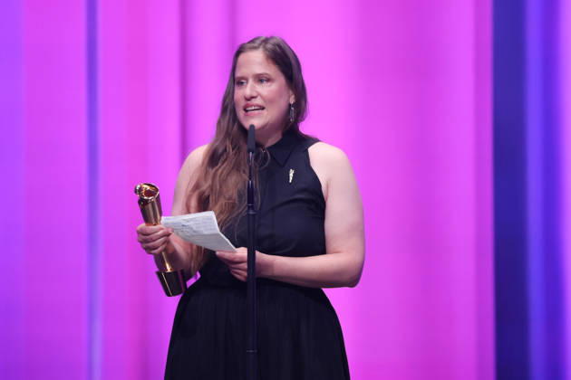 DEUTSCHER FILMPREIS 2026 - SHOW BESTES KOSTÜMBILD Gewinnerin Sabrina Krämer Â· IN DIE SONNE SCHAUEN bei der Verleihung DEUTSCHER FILMPREIS 2026 in Berlin Copyright: xEventpressxFuhrx