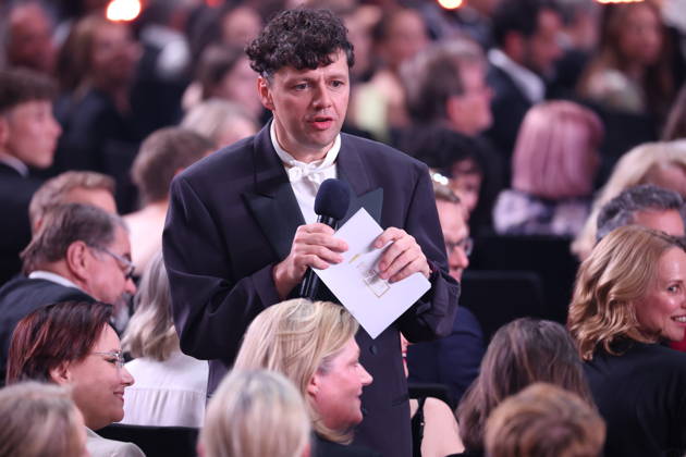 DEUTSCHER FILMPREIS 2026 - SHOW Cristian Friedel bei der Verleihung DEUTSCHER FILMPREIS 2026 in Berlin Copyright: xEventpressxFuhrx