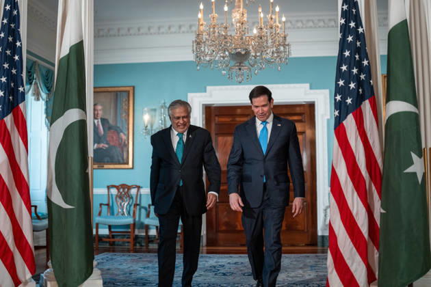 May 29, 2026, Washington, Dc, United States: Secretary of State Marco Rubio meets with Pakistani Deputy Prime Minister Foreign Minister Ishaq Dar at the State Department in Washington, D.C. on May 29, 2026. Washington United States  - ZUMAl312 20260529_znp_l312_002 Copyright: xAndrewxLeydenx