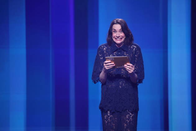 DEUTSCHER FILMPREIS 2026 - SHOW Christiane Paul Laudatorin BESTE KAMERA BILDGESTALTUNG bei der Verleihung DEUTSCHER FILMPREIS 2026 in Berlin Copyright: xEventpressxFuhrx