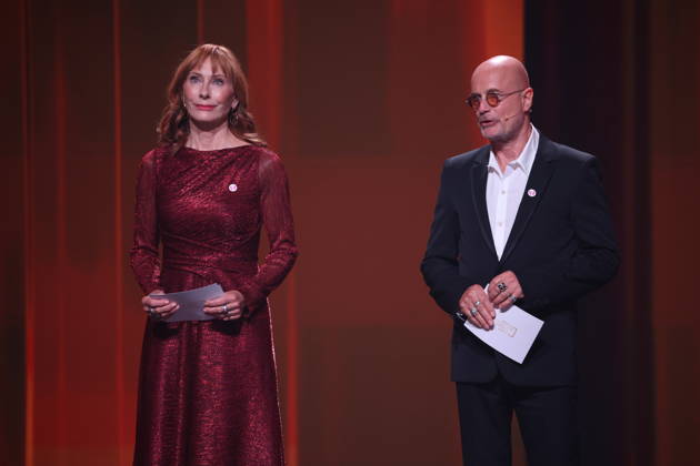 DEUTSCHER FILMPREIS 2026 - SHOW Christian Berkel & Andrea Sawatzki Laudatoren BESTER SCHNITT bei der Verleihung DEUTSCHER FILMPREIS 2026 in Berlin Copyright: xEventpressxFuhrx
