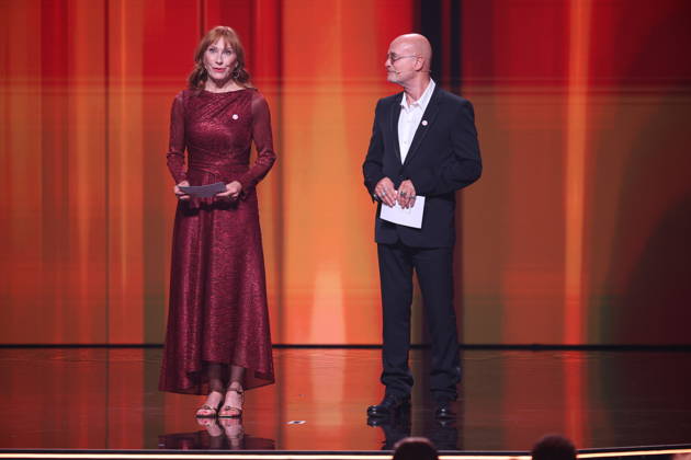 DEUTSCHER FILMPREIS 2026 - SHOW Christian Berkel & Andrea Sawatzki Laudatoren BESTER SCHNITT bei der Verleihung DEUTSCHER FILMPREIS 2026 in Berlin Copyright: xEventpressxFuhrx
