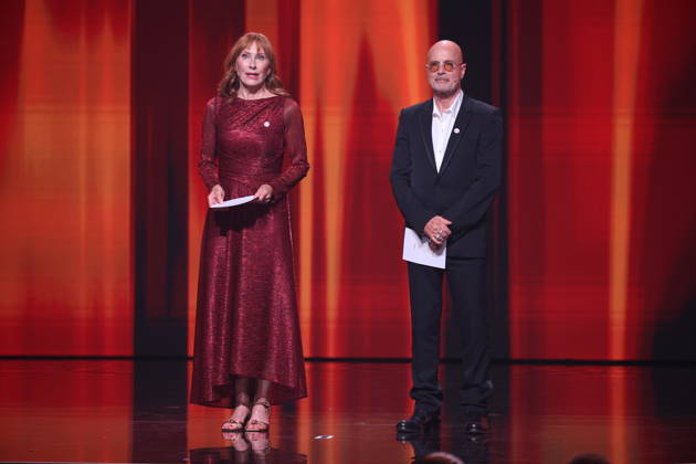 DEUTSCHER FILMPREIS 2026 - SHOW Christian Berkel & Andrea Sawatzki Laudatoren BESTER SCHNITT bei der Verleihung DEUTSCHER FILMPREIS 2026 in Berlin Copyright: xEventpressxFuhrx