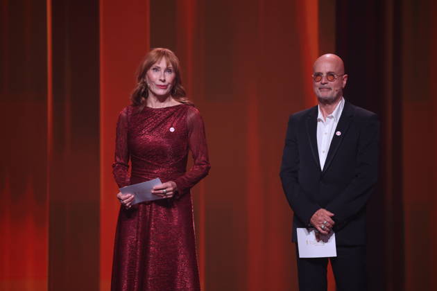 DEUTSCHER FILMPREIS 2026 - SHOW Christian Berkel & Andrea Sawatzki Laudatoren BESTER SCHNITT bei der Verleihung DEUTSCHER FILMPREIS 2026 in Berlin Copyright: xEventpressxFuhrx