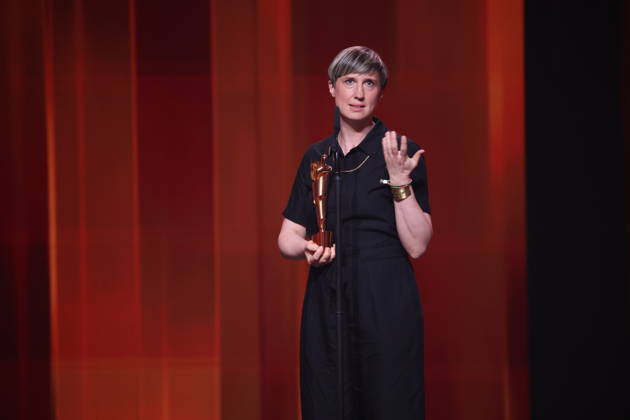 DEUTSCHER FILMPREIS 2026 - SHOW Evelyn Rack Â· IN DIE SONNE SCHAUEN BESTER SCHNITT bei der Verleihung DEUTSCHER FILMPREIS 2026 in Berlin Copyright: xEventpressxFuhrx